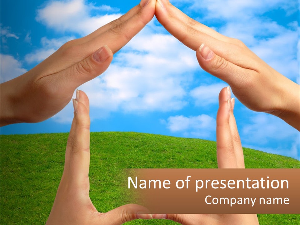 Loan Small Sky PowerPoint Template