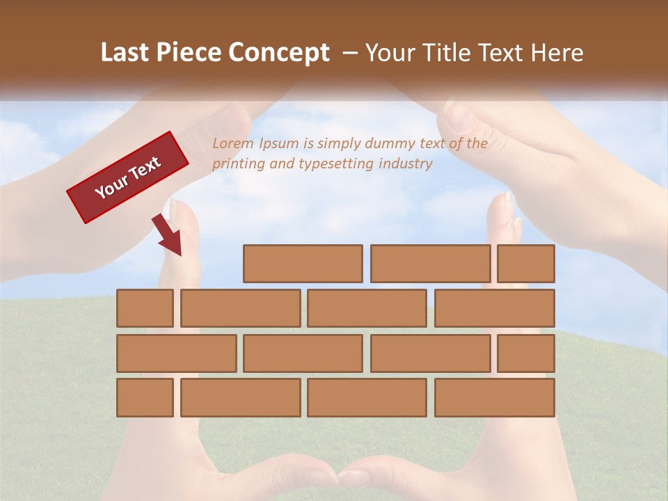 Loan Small Sky PowerPoint Template