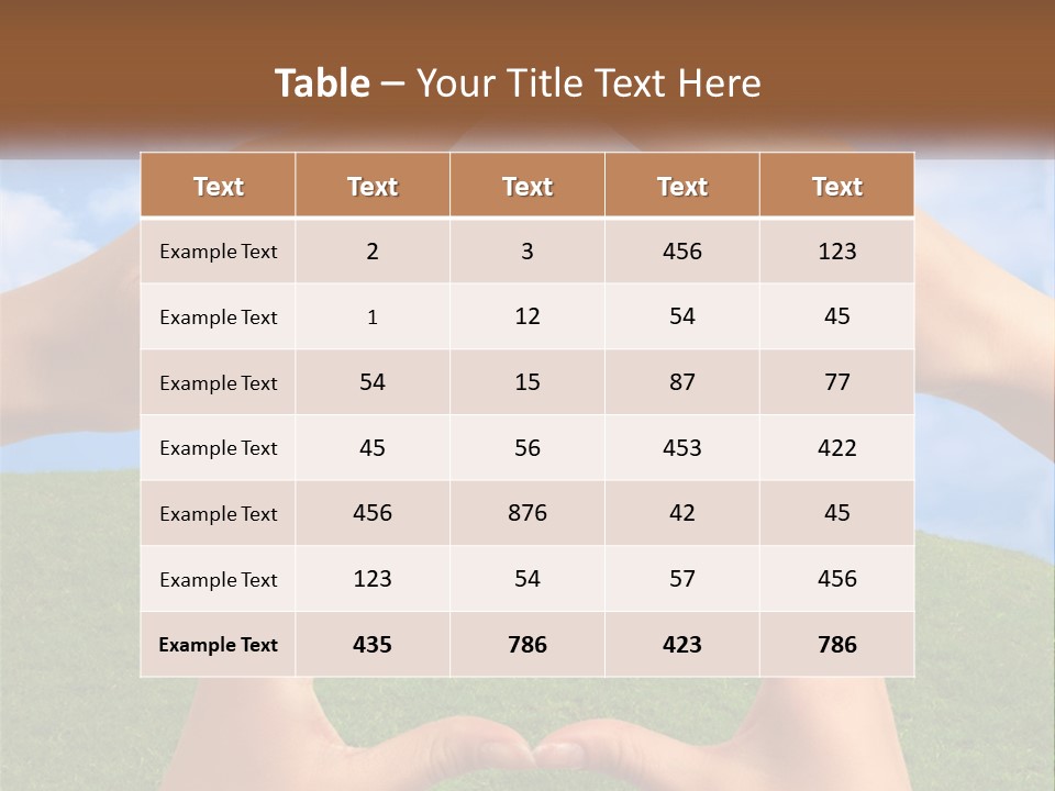 Loan Small Sky PowerPoint Template
