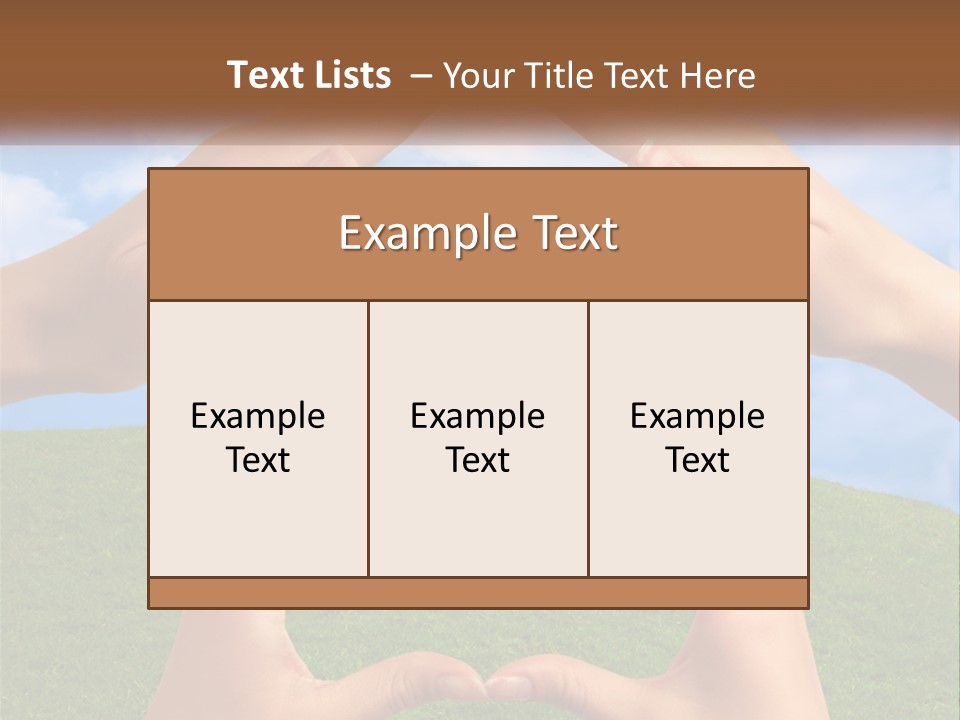 Loan Small Sky PowerPoint Template