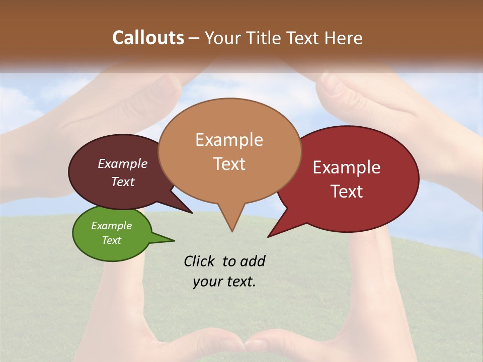 Loan Small Sky PowerPoint Template