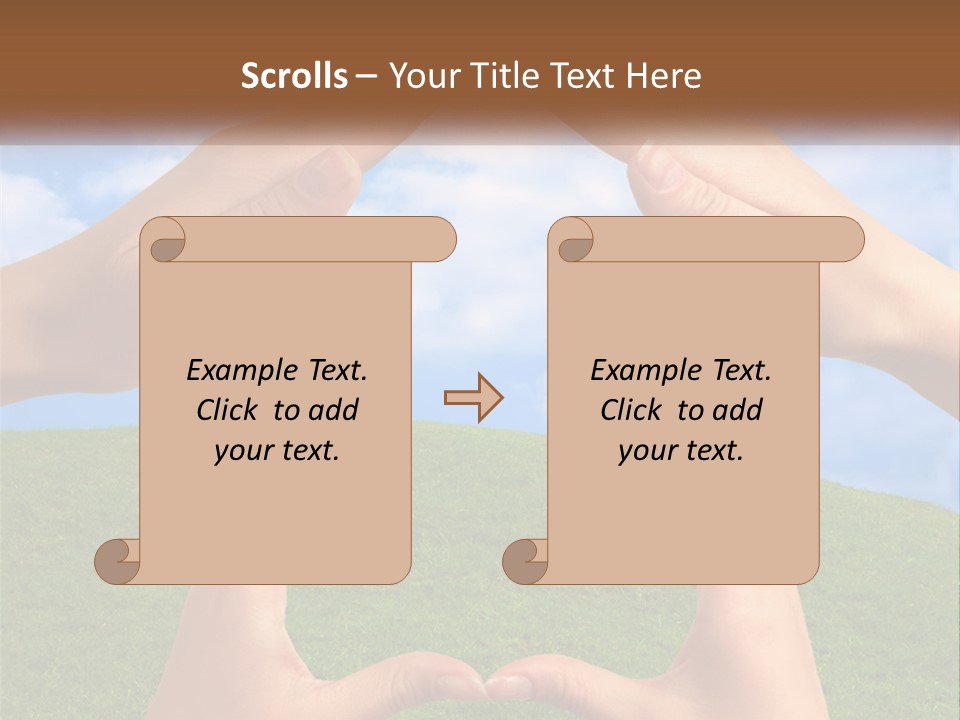 Loan Small Sky PowerPoint Template