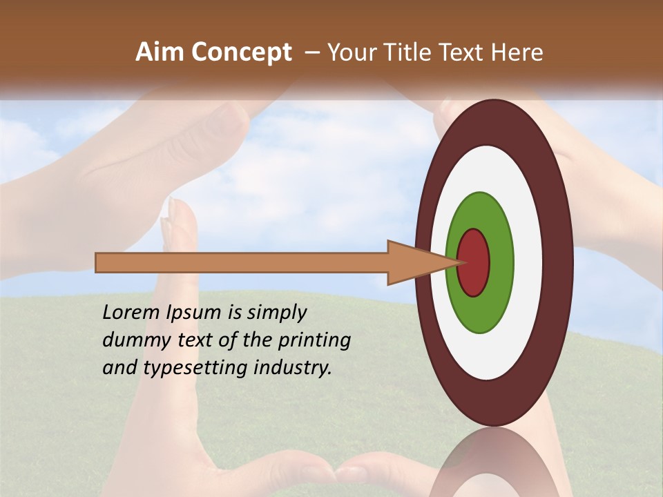 Loan Small Sky PowerPoint Template