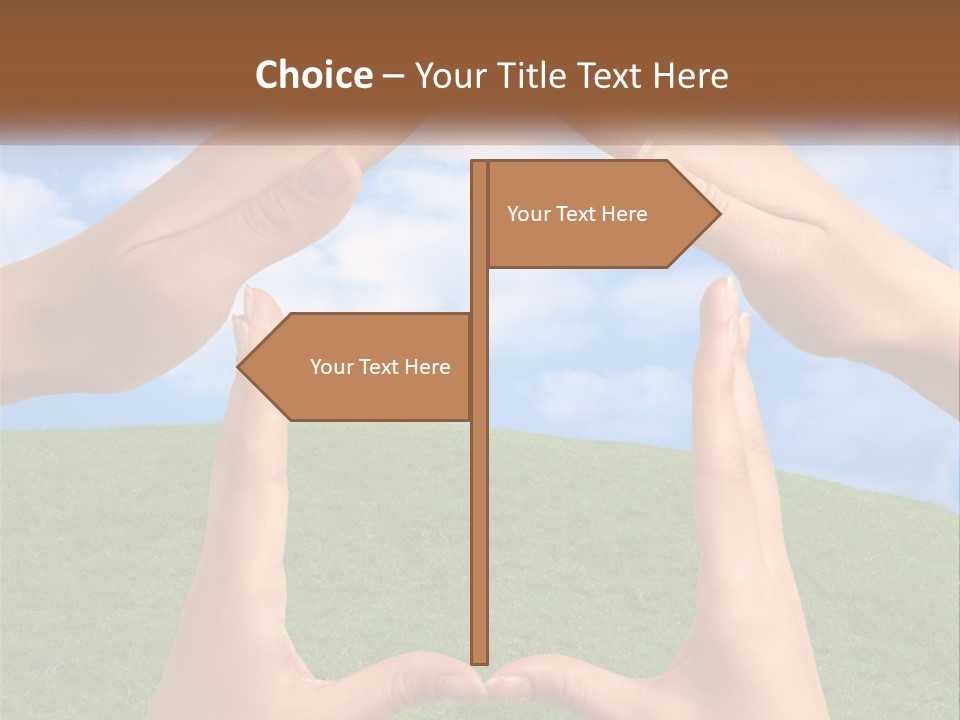 Loan Small Sky PowerPoint Template