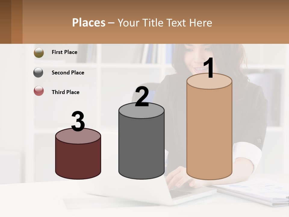 Construct Hand Small PowerPoint Template