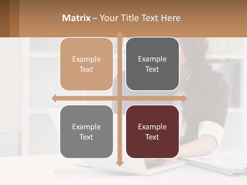 Construct Hand Small PowerPoint Template