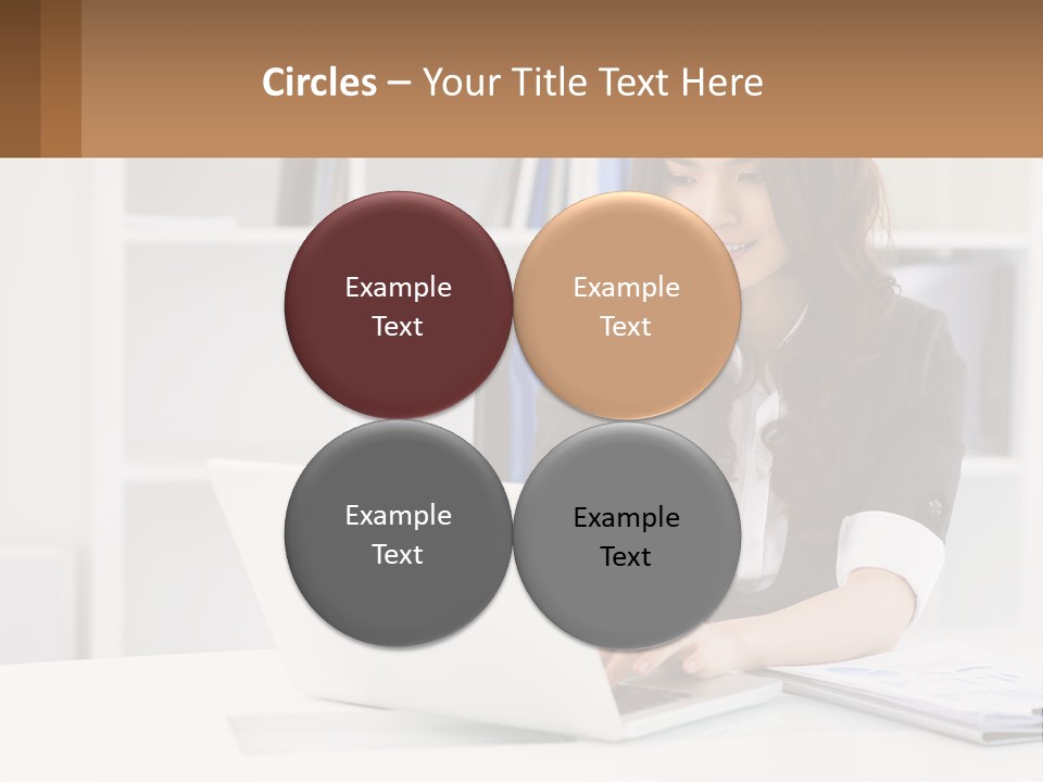 Construct Hand Small PowerPoint Template