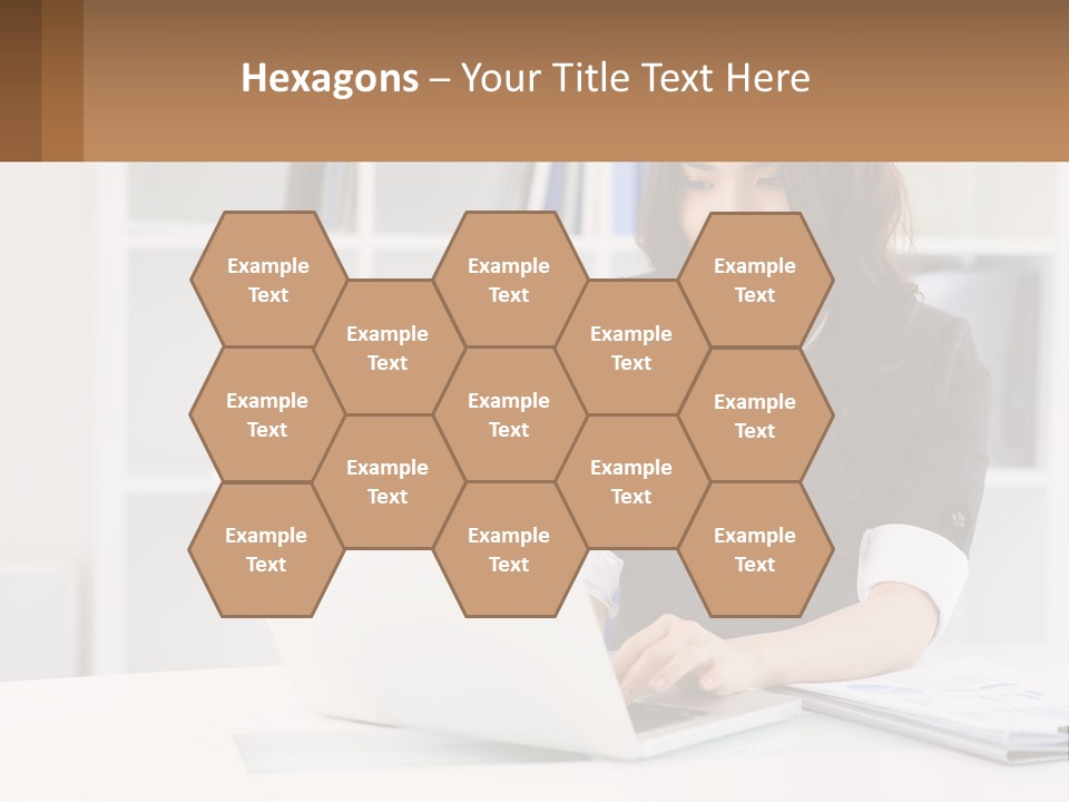 Construct Hand Small PowerPoint Template