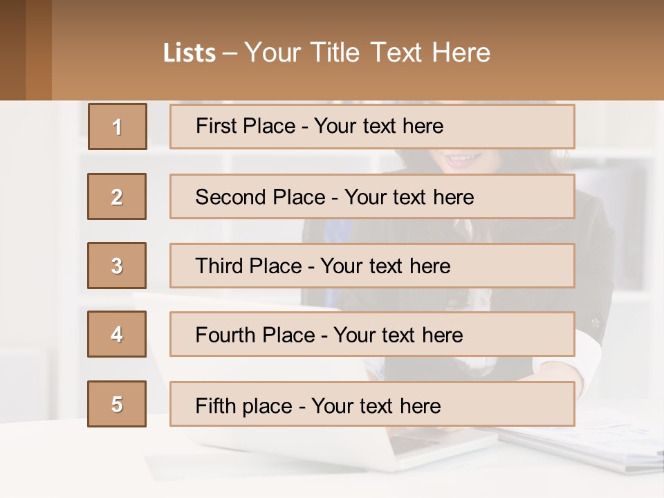 Construct Hand Small PowerPoint Template