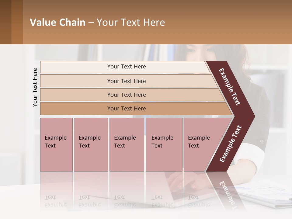 Construct Hand Small PowerPoint Template