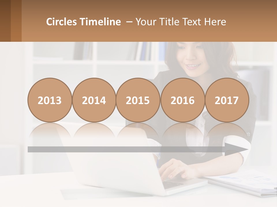 Construct Hand Small PowerPoint Template