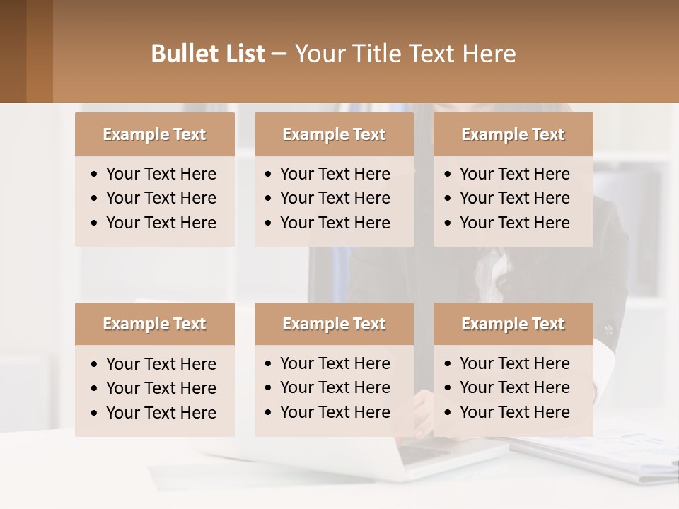 Construct Hand Small PowerPoint Template