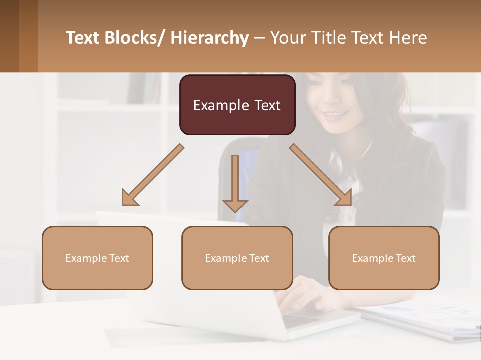 Construct Hand Small PowerPoint Template