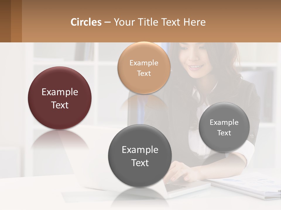 Construct Hand Small PowerPoint Template