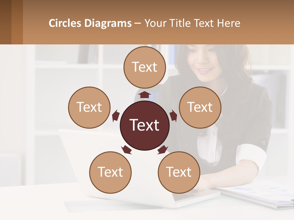 Construct Hand Small PowerPoint Template