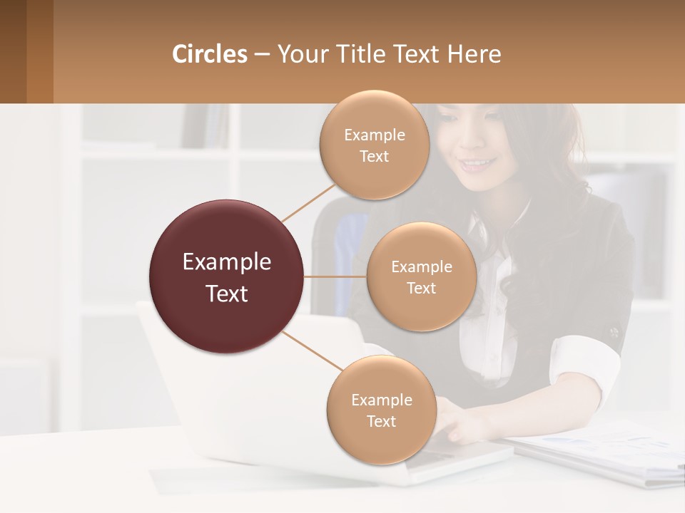 Construct Hand Small PowerPoint Template