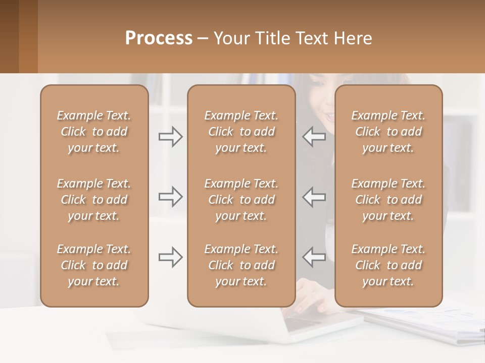 Construct Hand Small PowerPoint Template