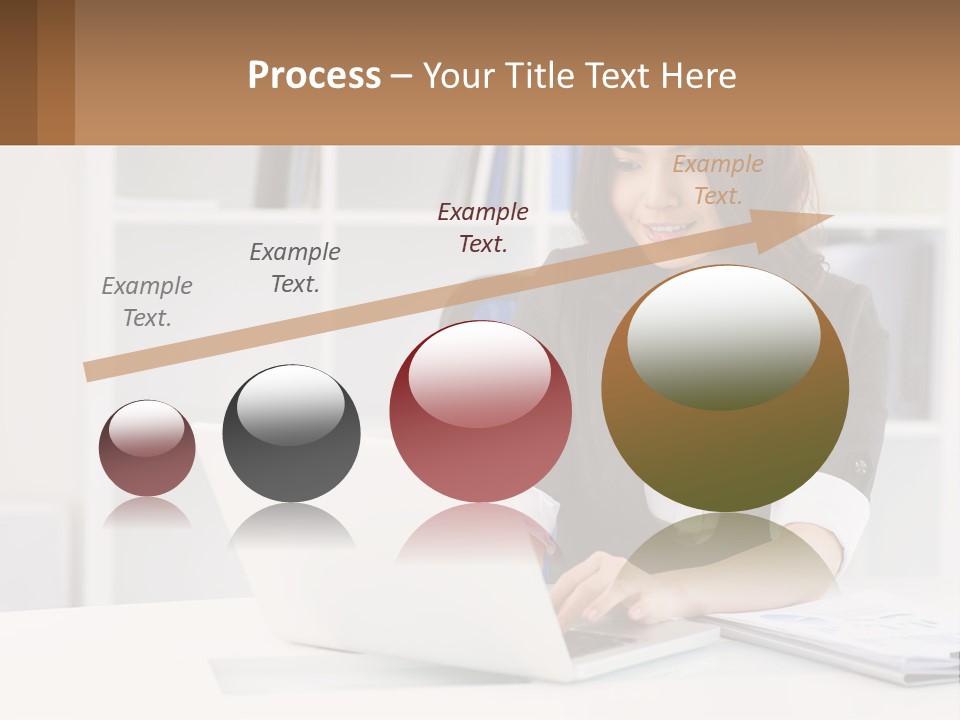 Construct Hand Small PowerPoint Template