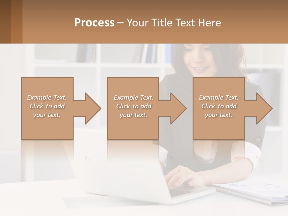 Construct Hand Small PowerPoint Template