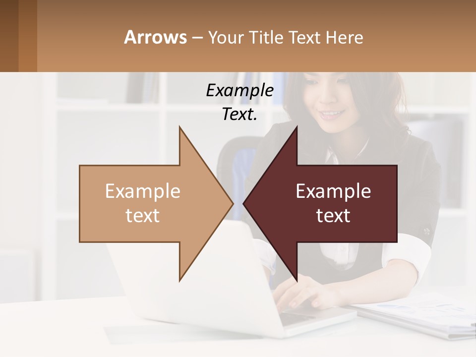 Construct Hand Small PowerPoint Template