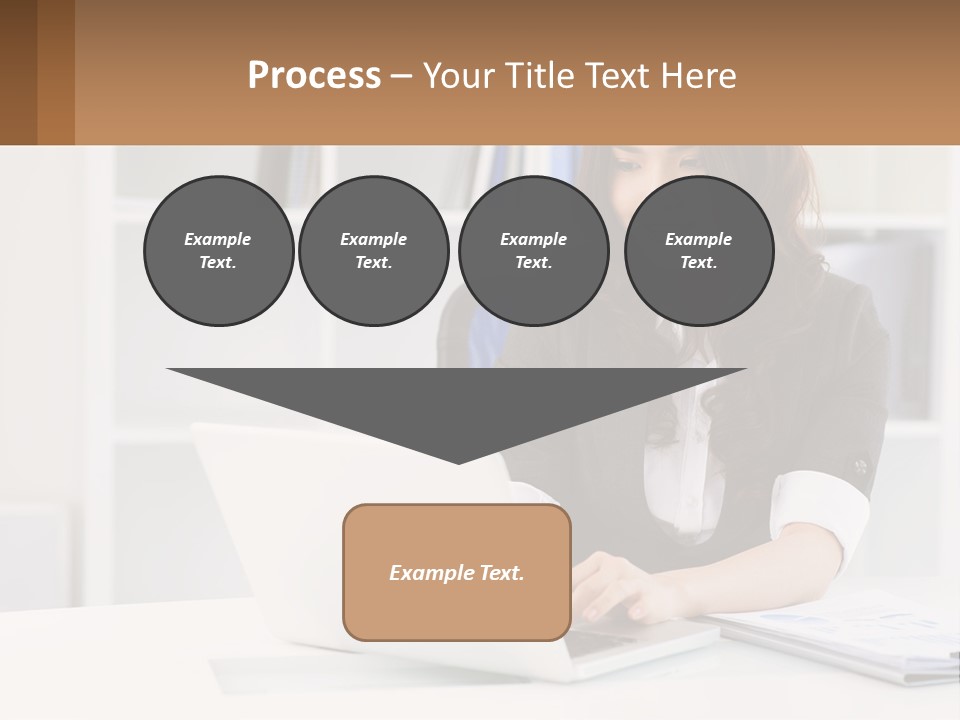 Construct Hand Small PowerPoint Template