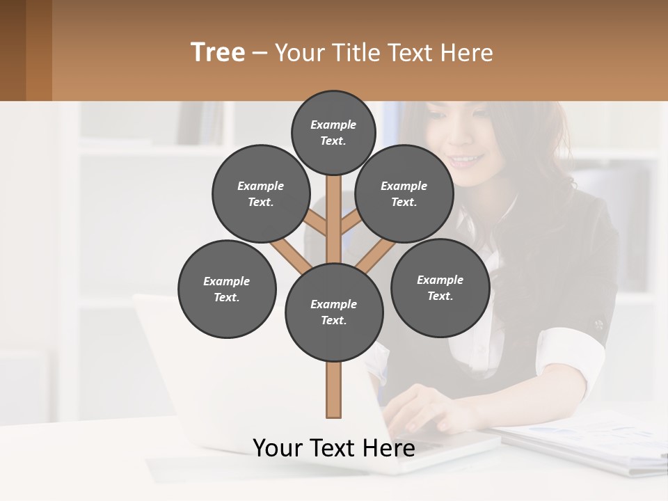 Construct Hand Small PowerPoint Template