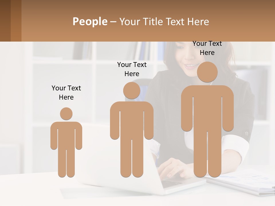 Construct Hand Small PowerPoint Template
