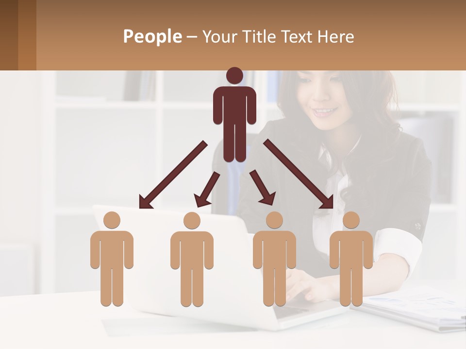 Construct Hand Small PowerPoint Template