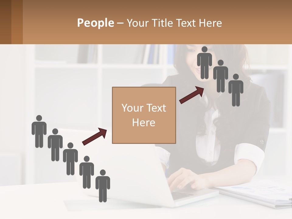 Construct Hand Small PowerPoint Template