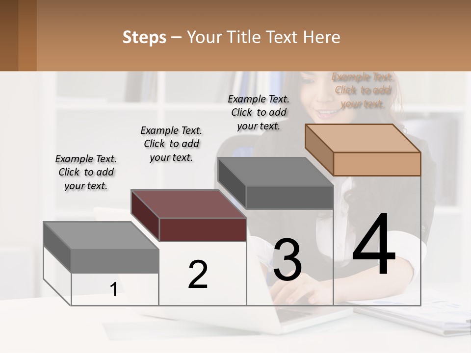 Construct Hand Small PowerPoint Template