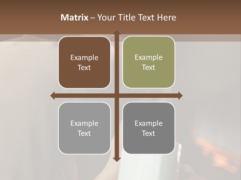 Agent Background Human Hand PowerPoint Template