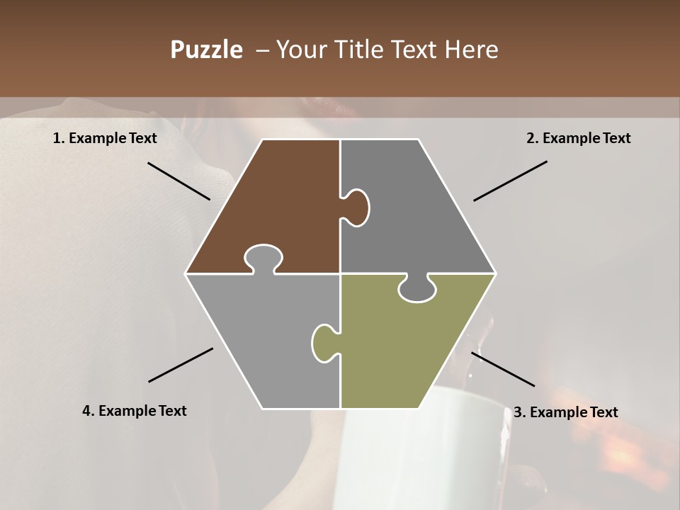 Agent Background Human Hand PowerPoint Template