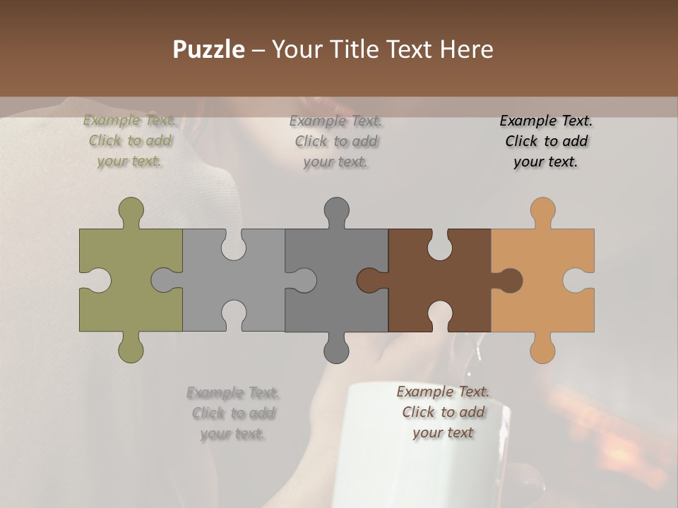 Agent Background Human Hand PowerPoint Template