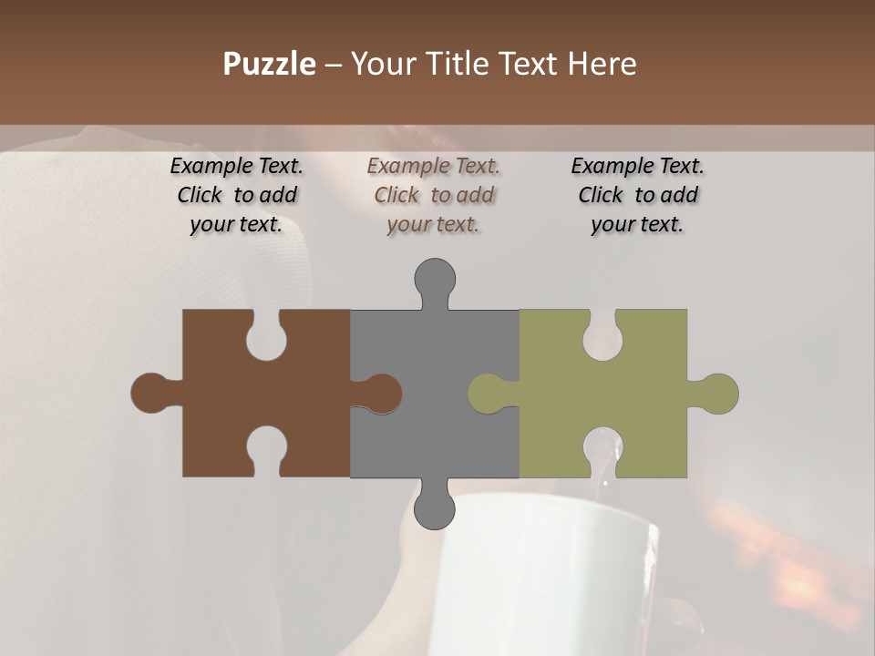 Agent Background Human Hand PowerPoint Template