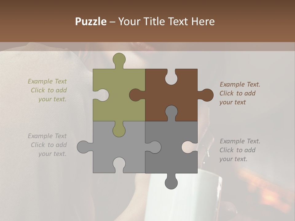 Agent Background Human Hand PowerPoint Template