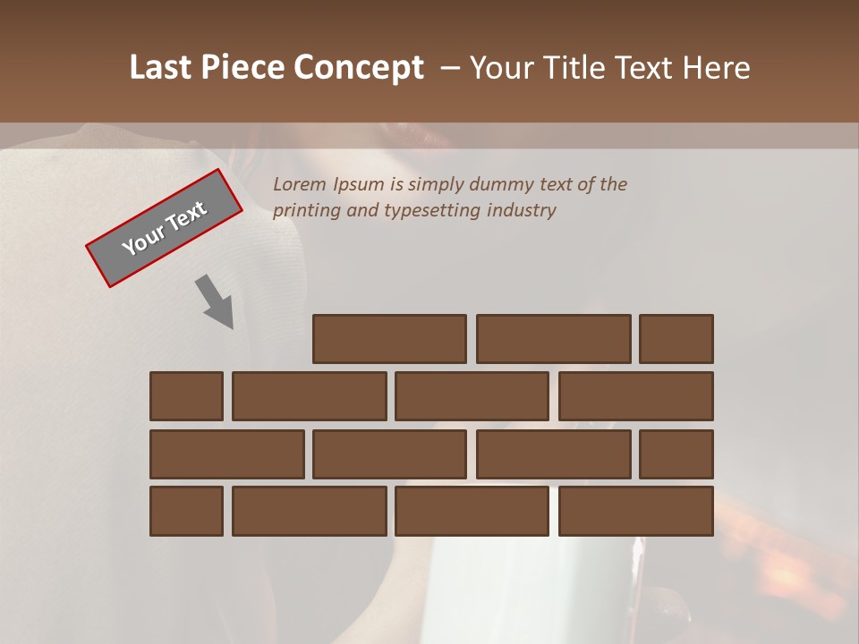 Agent Background Human Hand PowerPoint Template