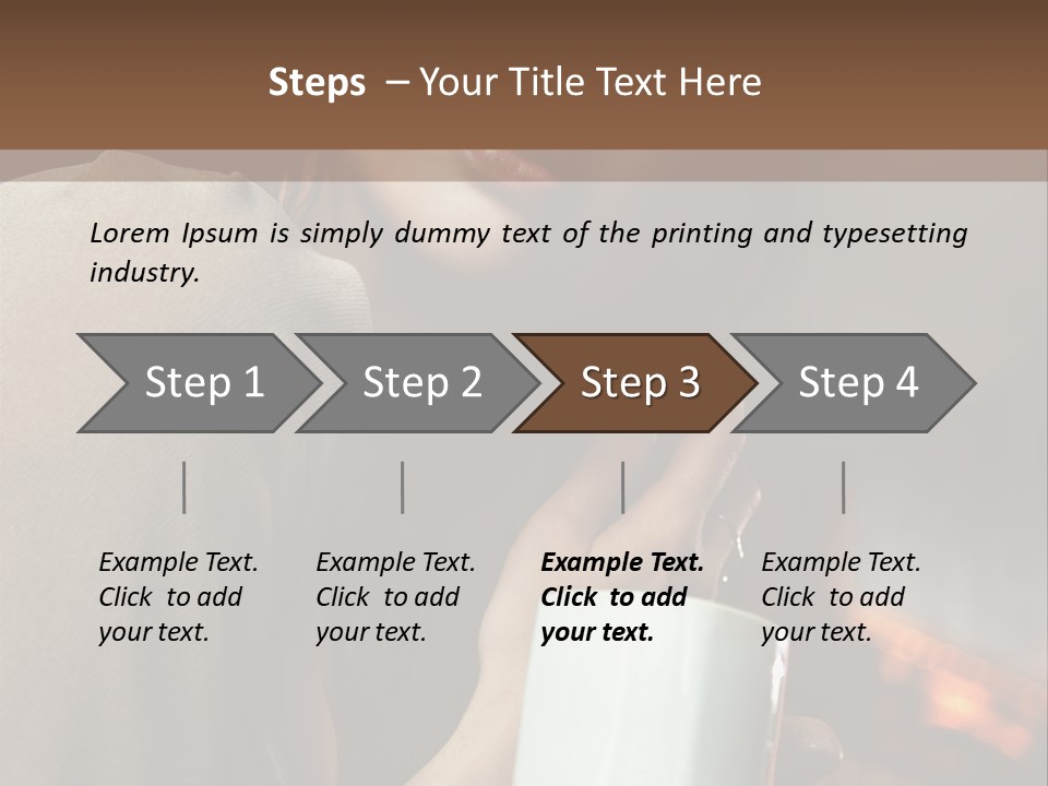 Agent Background Human Hand PowerPoint Template