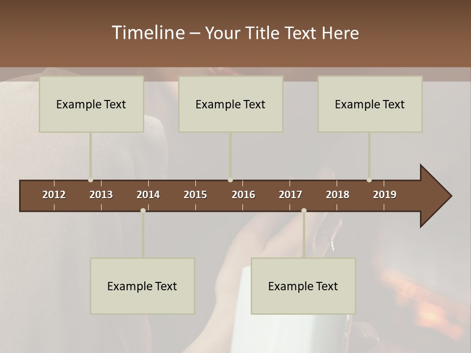 Agent Background Human Hand PowerPoint Template