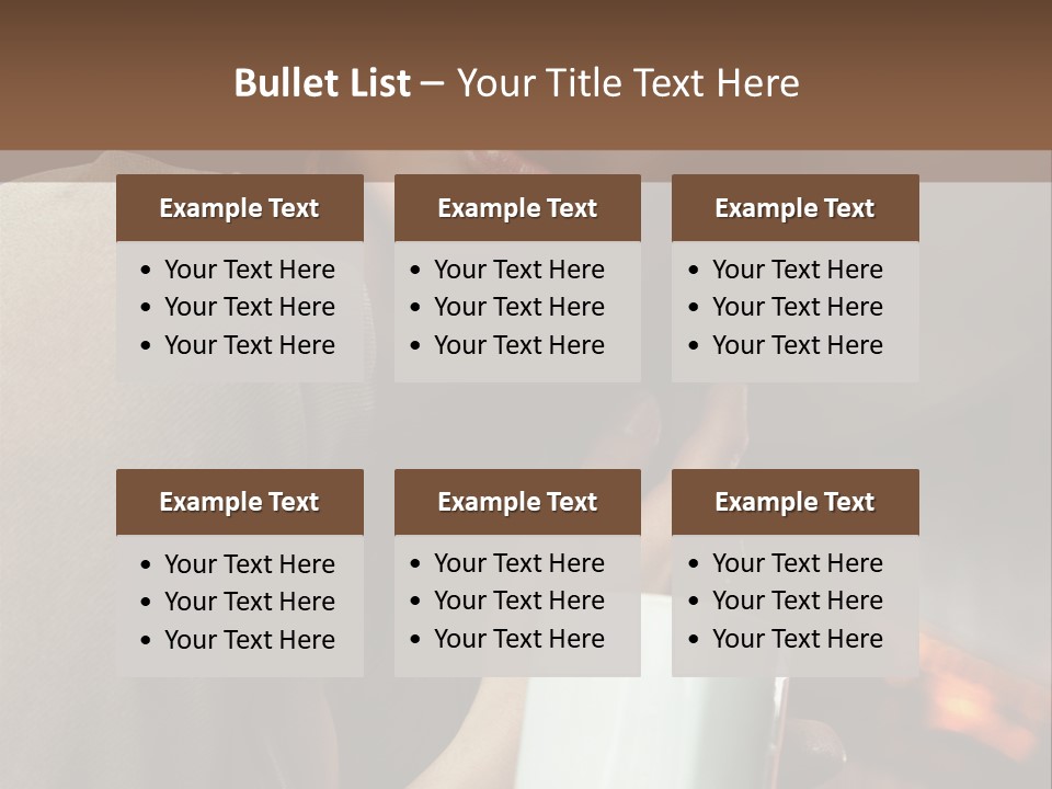 Agent Background Human Hand PowerPoint Template