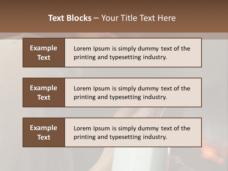 Agent Background Human Hand PowerPoint Template
