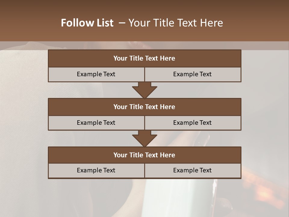 Agent Background Human Hand PowerPoint Template