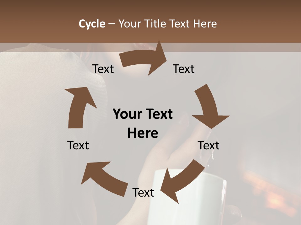 Agent Background Human Hand PowerPoint Template