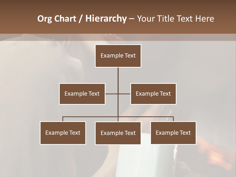 Agent Background Human Hand PowerPoint Template