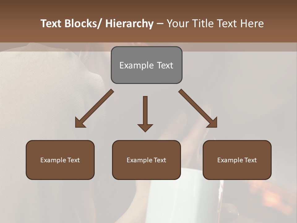 Agent Background Human Hand PowerPoint Template