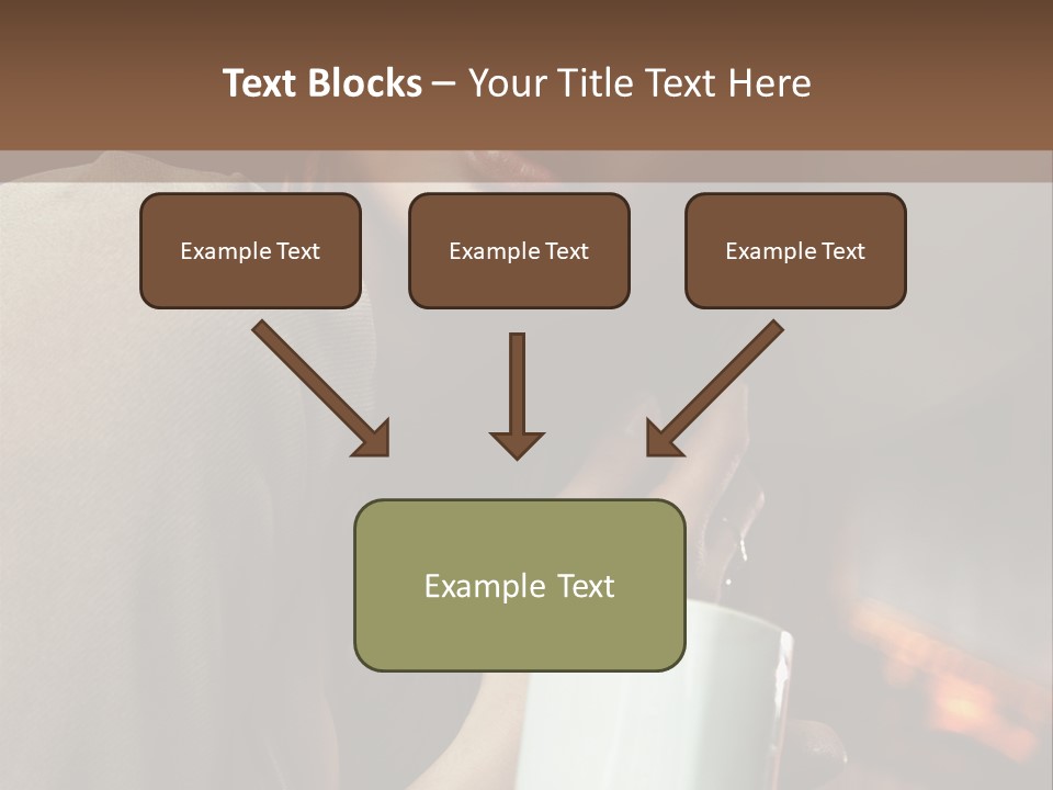 Agent Background Human Hand PowerPoint Template