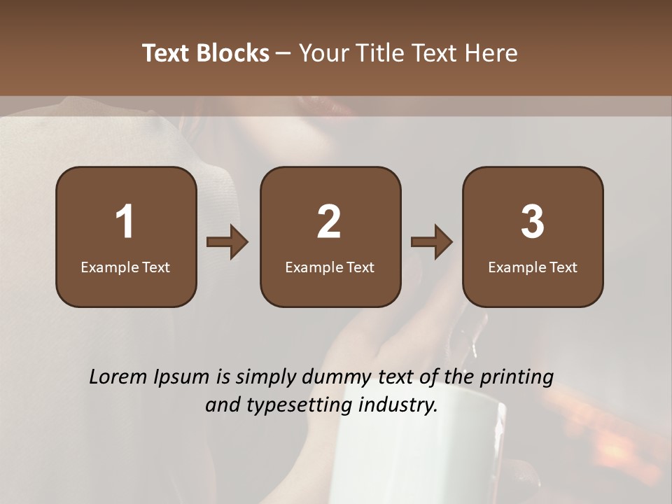 Agent Background Human Hand PowerPoint Template