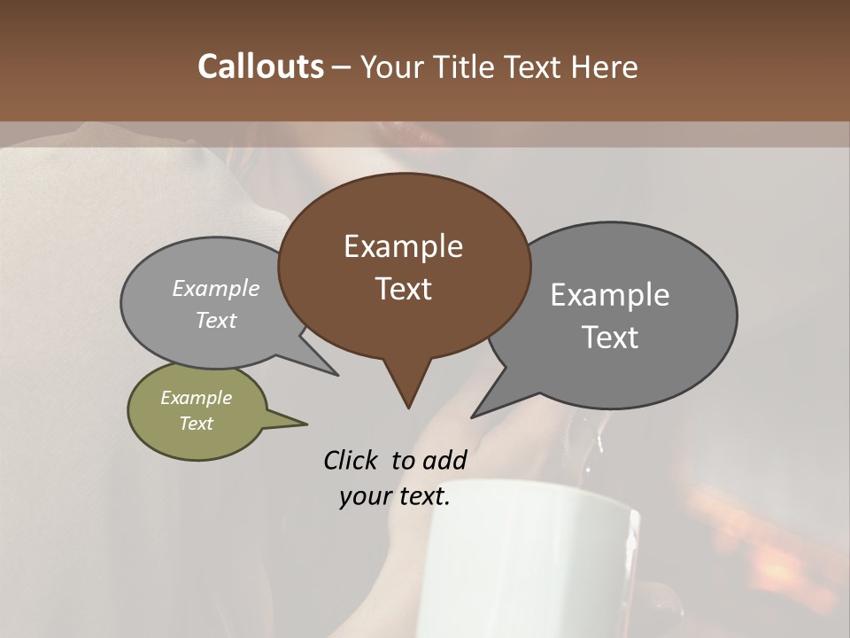 Agent Background Human Hand PowerPoint Template