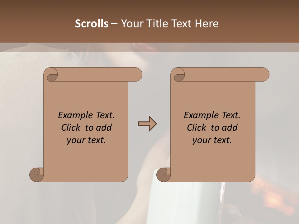 Agent Background Human Hand PowerPoint Template