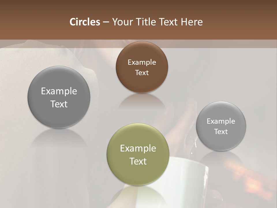 Agent Background Human Hand PowerPoint Template