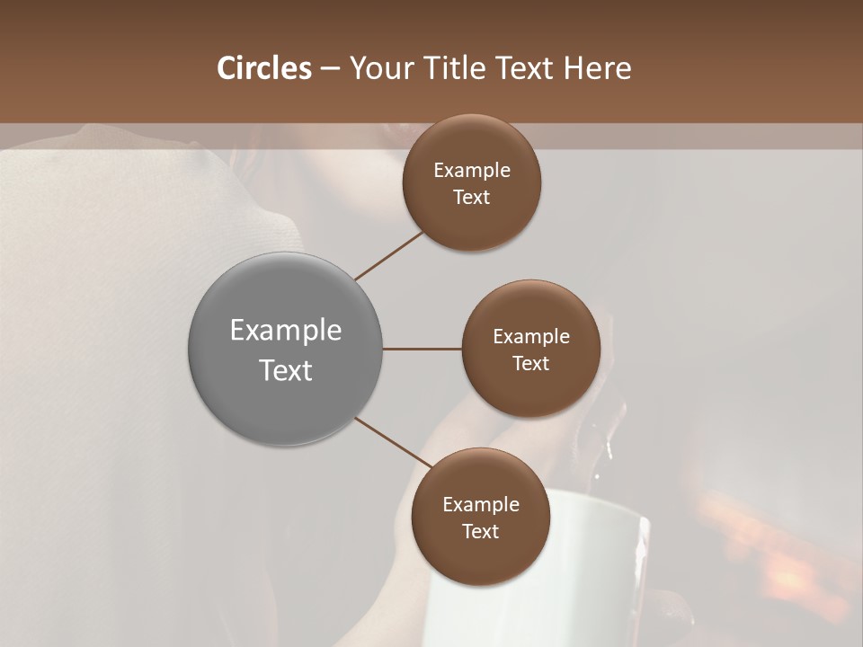 Agent Background Human Hand PowerPoint Template